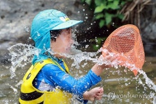 무더위에 찾은 계곡