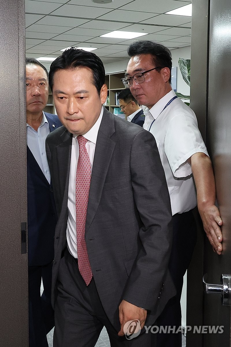 임종득 의원, 해병대 순직 사건 관련 특검 출석 조사