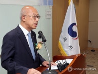취임사 하는 조원철 법제처장