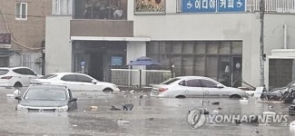 대구 호우경보 속 신천 전구간 출입 통제…신천동로 차단(종합)