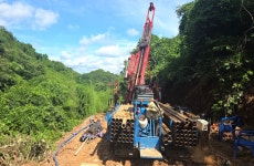 일라이트 매장량·품질 확인 영동군, 매장지 24곳 시추탐사