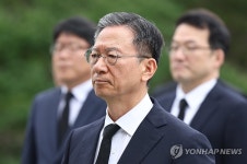 정성호 법무부 장관, 현충원 참배
