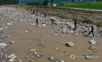 경찰, 산청 실종자 수색 총력