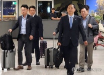 구윤철 기재부 장관, 미 워싱턴 도착