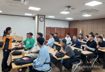 광주 서부소방, 운수종사자 대상 소방안전교육