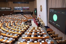 [속보] 방송법, 국회 본회의 與 주도 통과