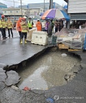 부산 사상~하단선 주변서 또 대형 땅꺼짐