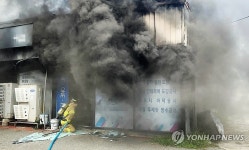 대전 서구 도마동 상가 화재