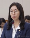 국회에서 첫 보고하는 이미선 기상청장