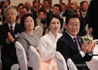 이재명 대통령 부부, 재일동포 간담회 참석