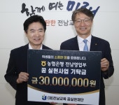 [전남소식] 농협은행, 청소년 해외봉사교육에 3천만원 지원