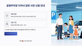 구리도시공사, 노외 공영주차장 다자녀 자동 감면