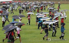 우산 가득 양궁장