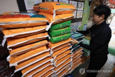 쌀 한가마, 4년만에 22만원 넘어