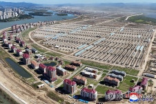 김정은, 신의주온실종합농장 건설 및 지역개발사업 지도