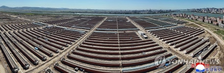 김정은, 신의주온실종합농장 건설 및 지역개발사업 지도