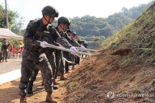 육군 5사단 연천 진명산에서 6·25 전사자 유해발굴