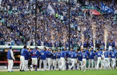 삼성, SSG 이기고 준PO 1차전 승리