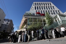 청담동 일대 길게 늘어선 줄…이유는?