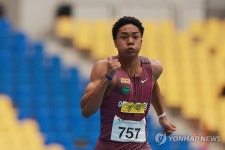 100m 결승 출전한 나마디 조엘진
