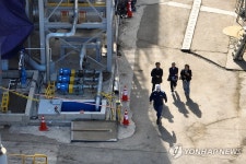 경찰·국과수, 경주 아연가공업체 질식사고 합동 감식(종합)