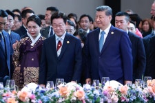 APEC 갈라만찬 참석하는 이재명 대통령 부부·시진핑 중국 국가주석