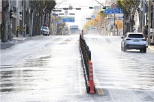 부천시, IoT 기반 오정로 클린로드 준공…날림먼지 저감 기대