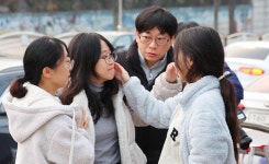 [수능] 긴장 말고 대박 나길…인천서도 힘찬 응원 이어져