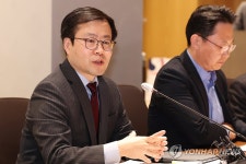 간담회 주재하는 여한구 통상교섭본부장