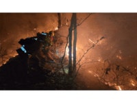 양양 서면 산불 밤사이 확대 대응 1단계 발령…진화율 45%