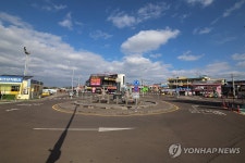 한산한 우도 천진항