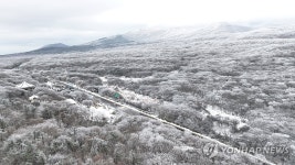 한라산은 겨울왕국