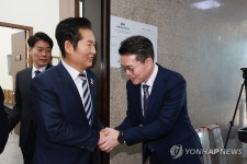 정청래 대표 만난 정원오 성동구청장