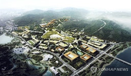 세종 국가상징구역 마스터플랜 국제공모 당선작 전경