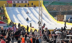 북적이는 임실 산타축제