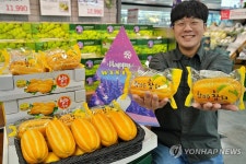 롯데마트, 참스런 참외 판매