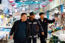 광주 동부소방, 신년 맞이 전통시장 현장점검