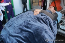 장동혁 대표, 병원 도착