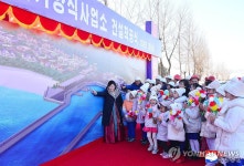(유)리원건설 | 북한, 리원군 새년도 건설대상 착공