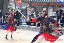 봄날 즐기는 전통 무예