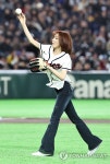 WBC 한국-체코전 시구하는 웬디