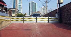 의정부시, 중랑천·백석천 진출입로 4곳 차수판 설치