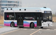 부산 강서구 에코델타 스마트시티 자율주행 버스 운행