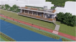 우이천에 사계절 수변 명소 탄생…노원 우이마루 개관