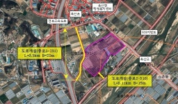 [청주소식] 옥산 농수산물 도매시장 진입도로 조성