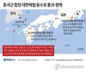 [그래픽] 중국군 함정 대한해협 동수로 통과·항해