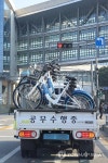 출근길 적재적소 투입되는 공유자전거