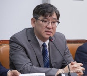 주유소-정유업계 상생협약 관련 인사말 하는 안영모 GS칼텍스 부문장