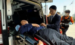 12일 단식 안호영, 병원 긴급 이송