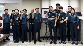 춘천경찰, 이동식 스마트 사격훈련 시스템 도입